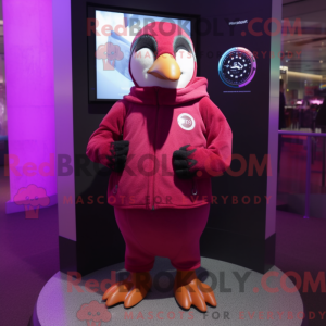 Máscara de Pinguim Magenta...