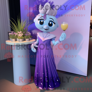 Lavendel Champagne maskot...