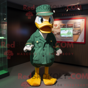 Costume mascotte de canard...