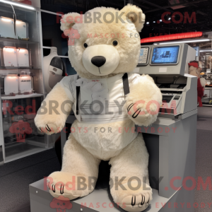 Beige teddybeer...