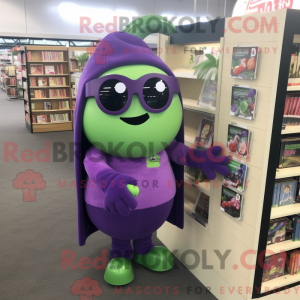 Eggplant mascot costume...