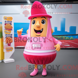 Costume mascotte de frites...