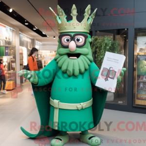 Máscara Green King com...