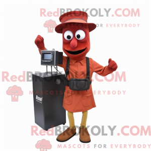Rust TV maskot kostume...