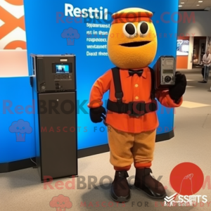 Rust TV maskot kostume...