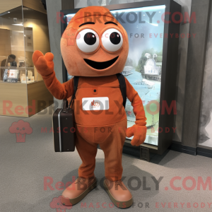 Disfraz de mascota de Rust...