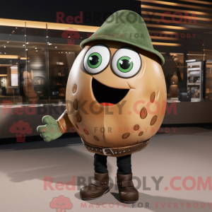 Postava maskota Tan Melon...