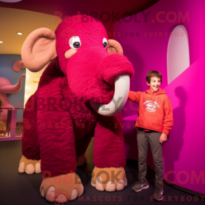 Figura de máscara Magenta...