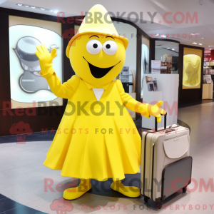 Costume mascotte de rayon...