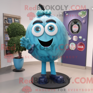 Turquoise Plum mascot...
