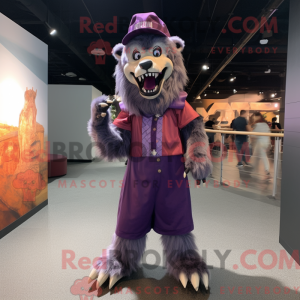 Mascotte de loup-garou...