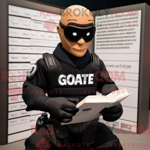 Svart Gi Joe máscara de...
