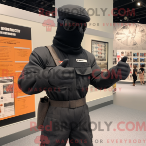 Svart Gi Joe máscara de...