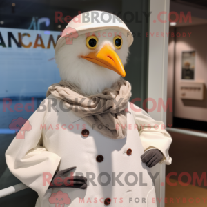 Costume mascotte de mouette...