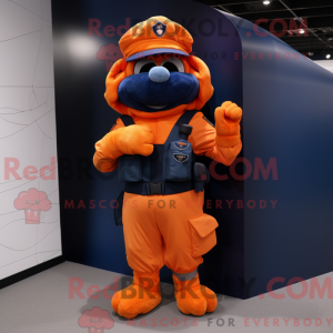 Oranje marine soldaat...