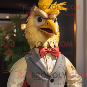 Złota maska Rooster z...
