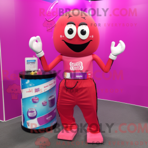 Magenta Soda Can...