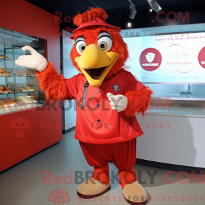 Mascotte de poulet Tandoori...