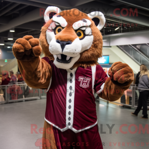 Maroon Saber-Toothed Tiger...