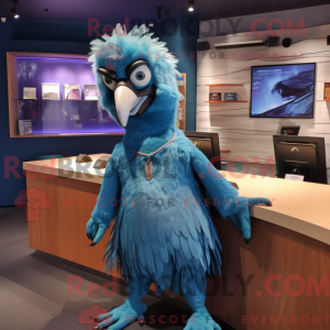 Maskotka Blue Vulture w...