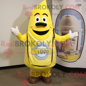 Lemon Yellow Gyro mascot...