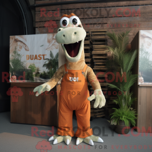Máscara Rust Diplodocus com...