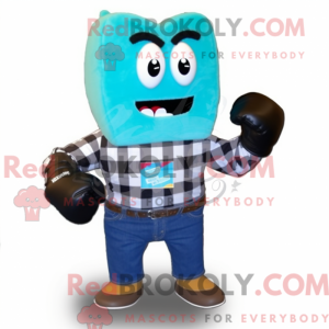 Turquoise Boxing Glove...