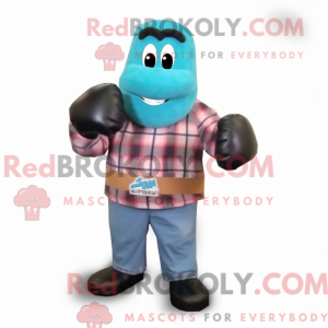 Costume mascotte de gant de...