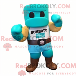 Turquoise Boxing Glove...