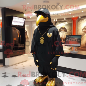 Gull Blackbird maskot...