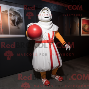 White Swiss Guard mascot...