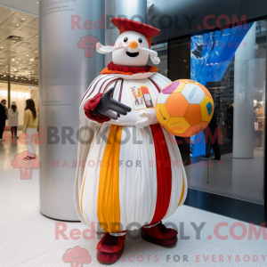 White Swiss Guard mascot...