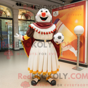 Mascotte de personnage de...