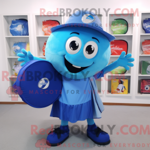 Blue Plate Spinner maskot...