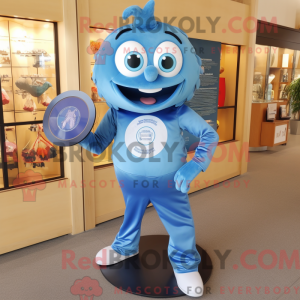 Postava maskota Blue Plate...