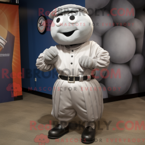 Sølv baseball handske...