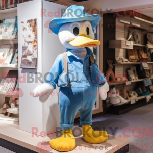 Disfraz de mascota Sky Blue...