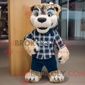 Disfraz de mascota Smilodon...