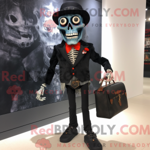 Personaggio mascotte Black...