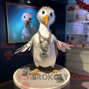 Sølvmåge maskot kostume...