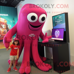 Magenta Squid...
