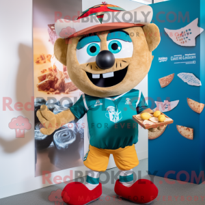 Disfraz de mascota Teal...