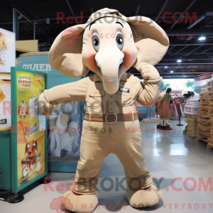 Máscara de elefante...
