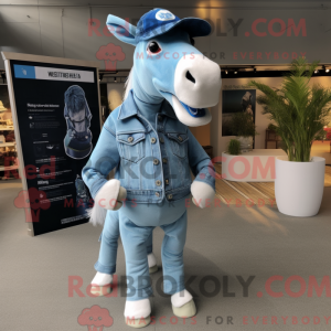 Costume de mascotte Quagga...
