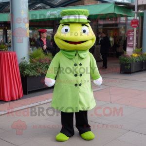 Lime Green Dim Sum mascotte...