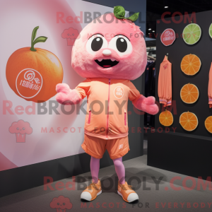 Rosa mandarin-maskotkostyme...