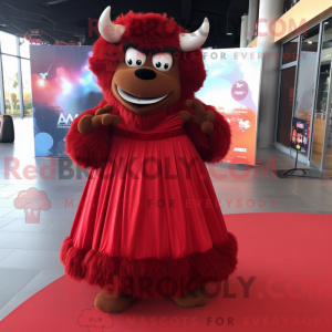Costume de mascotte de yak...