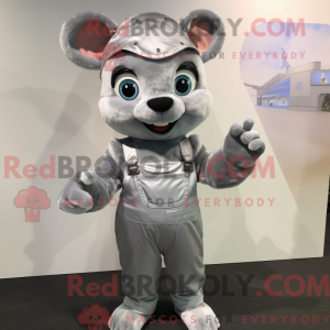 Disfraz de mascota Silver...
