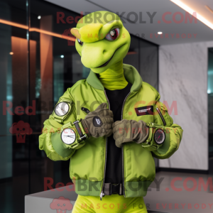 Limegrön...