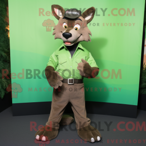 Costume mascotte de Dingo...